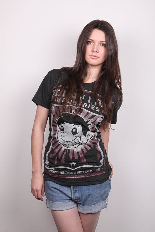 Image of "A Better Future" Black Tri-Blend T-Shirt Unisex