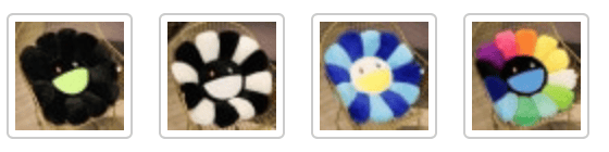 Rainbow Flower Plush Pillow