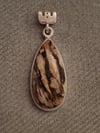 Gneisse Teardrop Pendant (#1030)