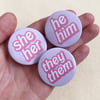 Pronoun Badges