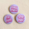 Pronoun Badges