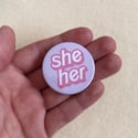 Pronoun Badges