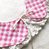 Gingham Detachable Collar