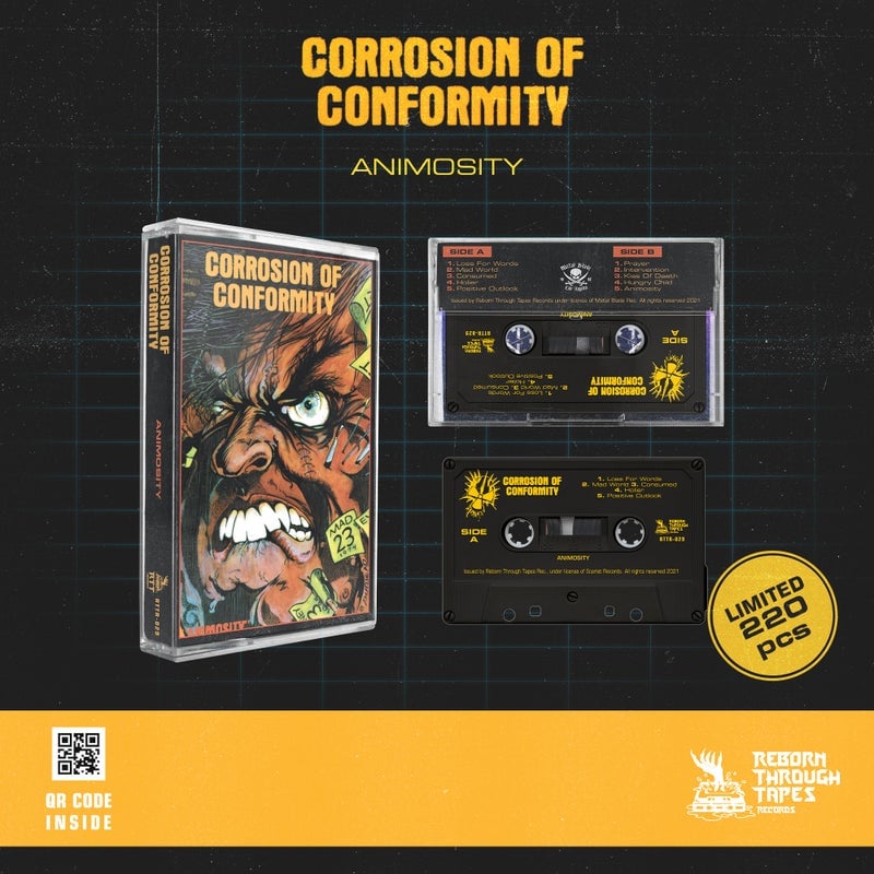 Image of CORROSION OF CONFORMITY - "ANIMOSITY" cassette
