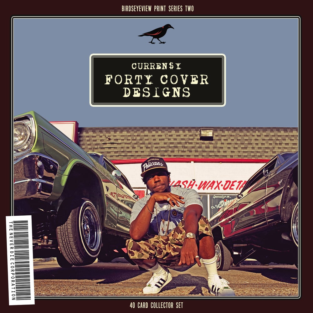 Image of CURREN$Y 40 ALBUM COVER PRINT SET (LIMITED STOCK)