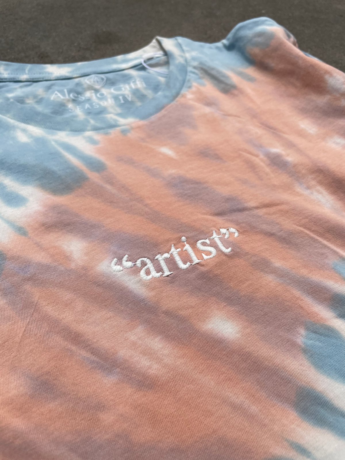 Image of RESTOCK “artist” PASTEL TIE DYE - glow in the dark 