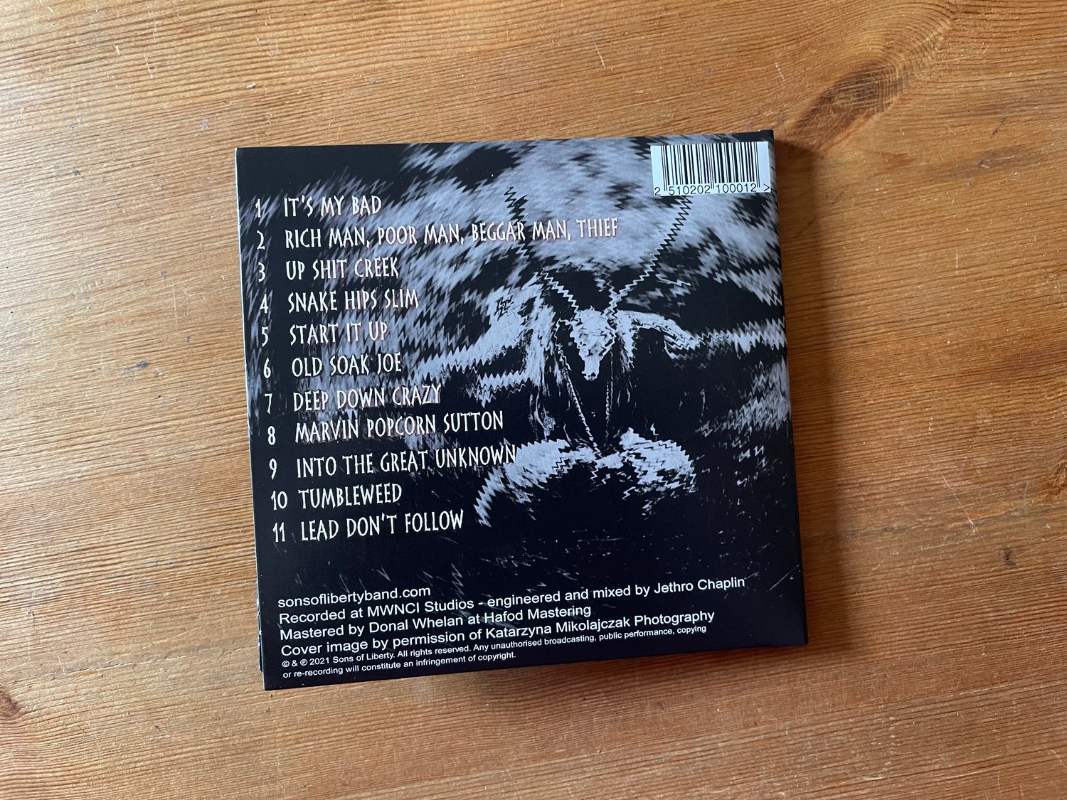 Image of CD Album: Animism - New Packaging