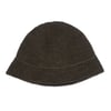 Den Hemp Hand Knitted Hat Dark Ebony