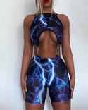 Stormi Print Clippy co-ord Crop WAS 25.99 NOW 20.00