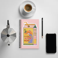 Climate Action Now Juice Carton Notebook