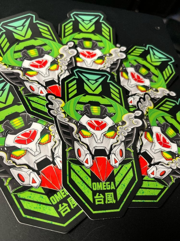 Omega Typhoon Sticker