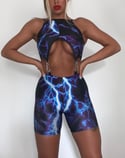 Stormi print cycle shorts WAS 28.99 NOW 19.99