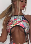 Comic Print Clippy Co-ord crop WAS 25.99 now 20.00