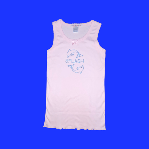 Image of Splash Tank Top Pink (NEW)