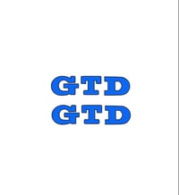 Image 2 of Mk7/7.5 Vw Golf Gtd Front And Rear badge Overlay sticker 