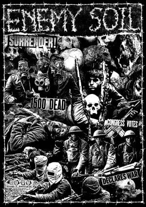 Image of Enemy Soil "Smashes the State!" r.i.p. 1991 - 1998 Double CD Digipack. 