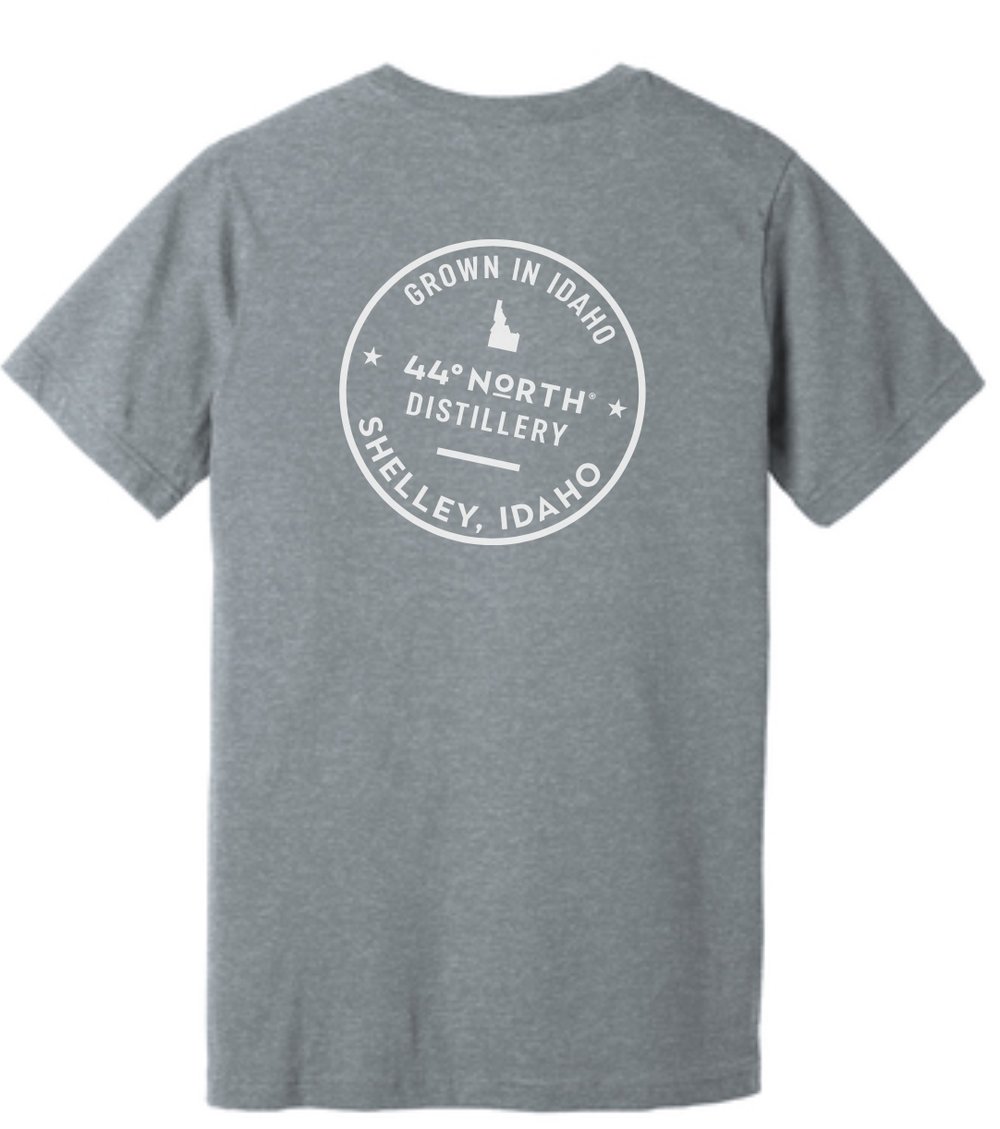 Image of 44º North® Vodka Mountains Heather Grey Tee