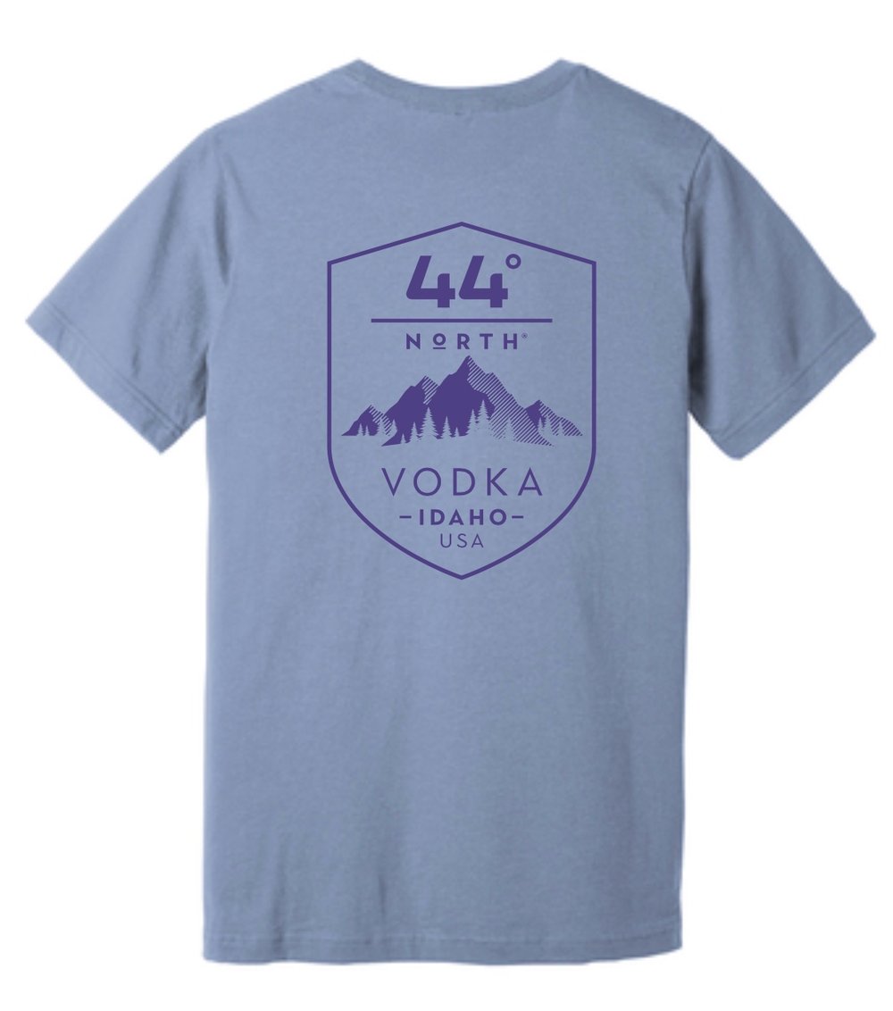 44º North® Vodka Mountain Heather Blue Tee