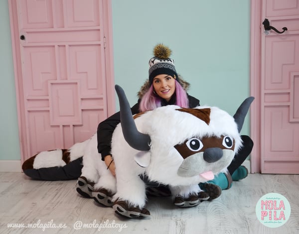 Image of APPA plush toy. Flying Bison. Avatar.