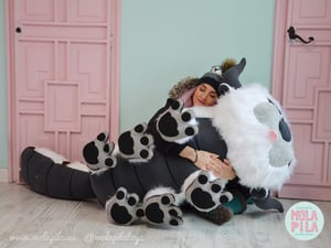 Image of APPA plush toy. Flying Bison. Avatar.