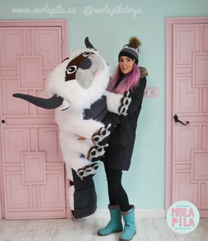 Image of APPA plush toy. Flying Bison. Avatar.