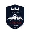44° North Vodka Metal Shield sign