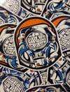 Astronaut Stickers
