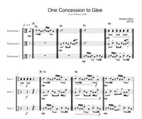 One Concession to Glee — Score and Parts