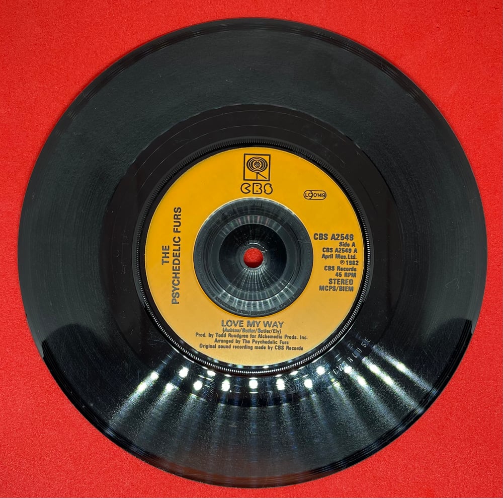 The Psychedelic Furs - Love my Way 1982 7β 45rpm
