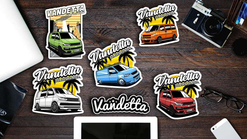 Vandetta Stickers