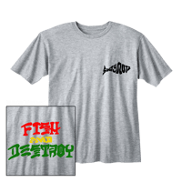 "FISH AND DESTROY" (RBG HEATHER)