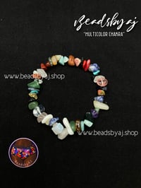 Multicolor Chakra Stone Bracelet 