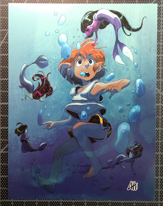 Image of Mermaid Discovery Print