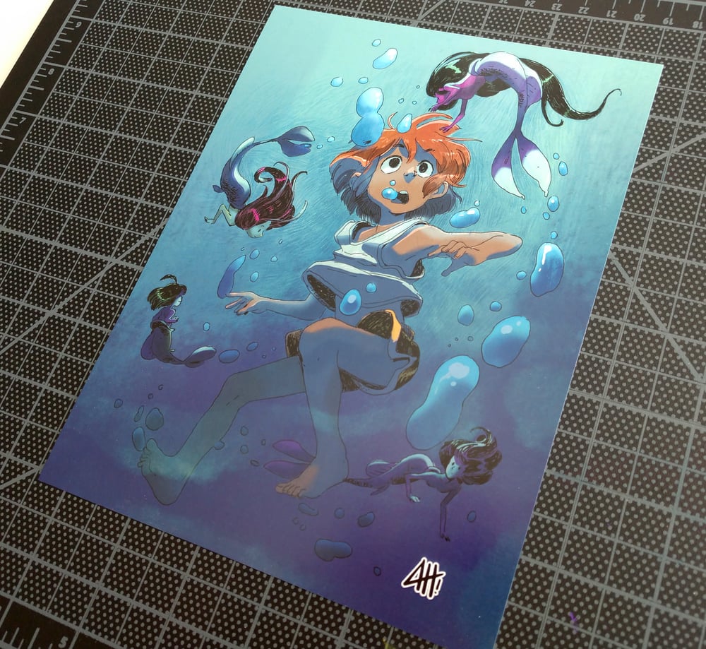 Image of Mermaid Discovery Print