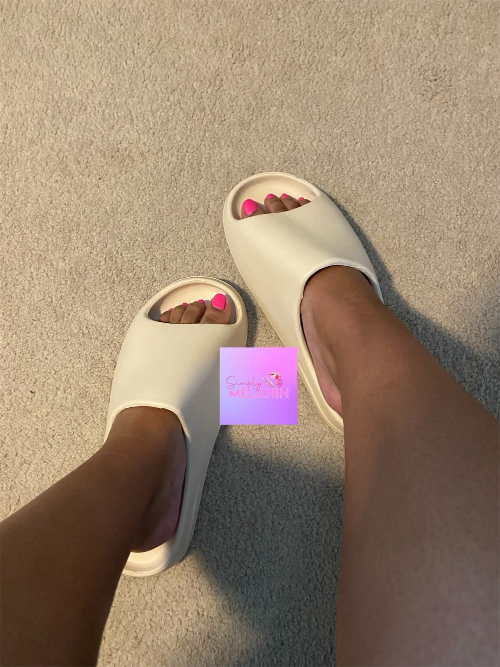 Image of yezzy inspired slides . 