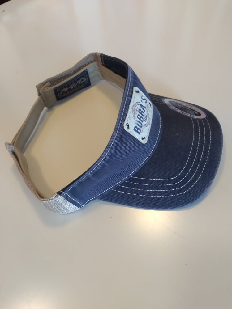 Image of Navy/Tan Visor