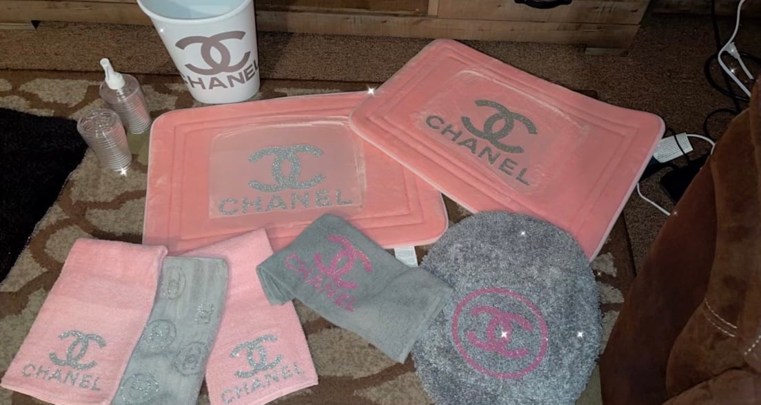 Chanel Bathroom Set KWEENKUSTOMS
