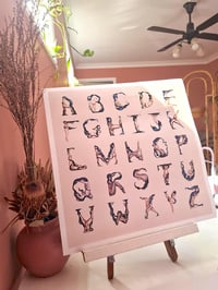 Image 3 of FULL ALPHABET~ Femme Goddess Font~ (Limited Run)