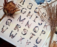 Image 5 of FULL ALPHABET~ Femme Goddess Font~ (Limited Run)