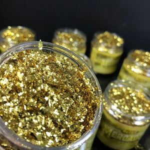 Image of MERCADO'S CRUSHED GLASS GOLD 