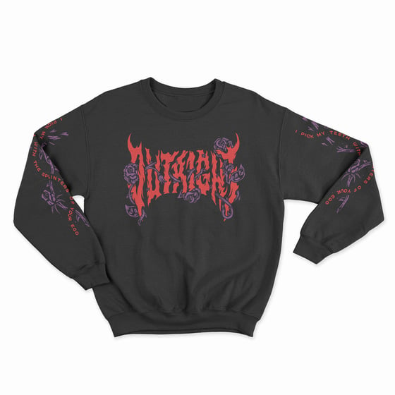 Image of OUTRIGHT "SPLINTERS" CREW NECK