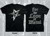 Dee Snider "FOR THE LOVE OF METAL" Ds/B&W T-shirt