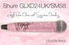PINK SHURE GLXD24+/SM58 DUAL BAND DIGITAL WIRELESS VOCAL MICROPHONE SYSTEM