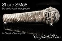Image 2 of SHURE SM58 WIRED VOCAL MIC IN CLEAR CRYSTALS