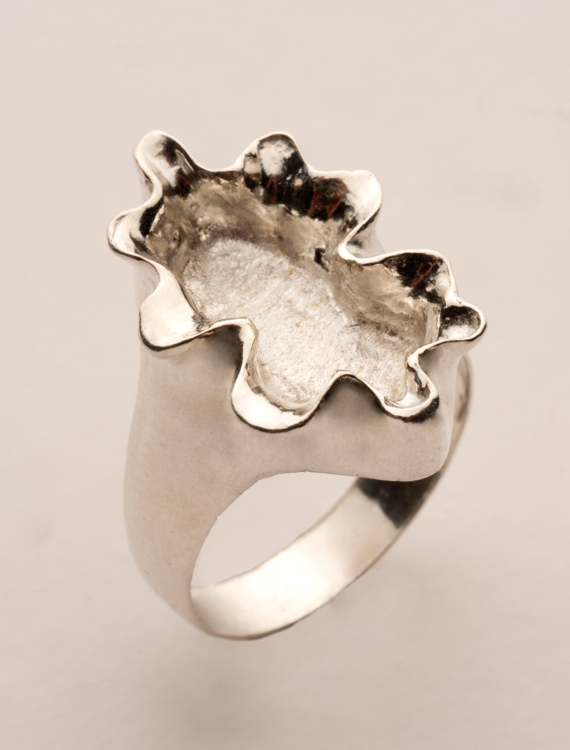 Image of Silver Vulva Ring