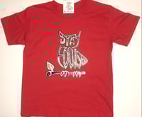 Owl Signature Tshirt Red (Camo)