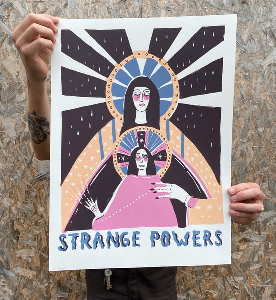 Image of 'Strange Powers '21' Print 