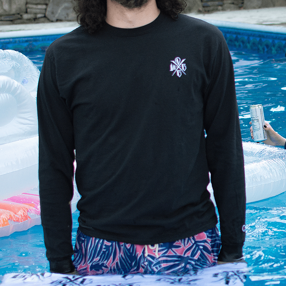 Image of DCWC EMBROIDERED CHAMPION LONG SLEEVE SHIRT