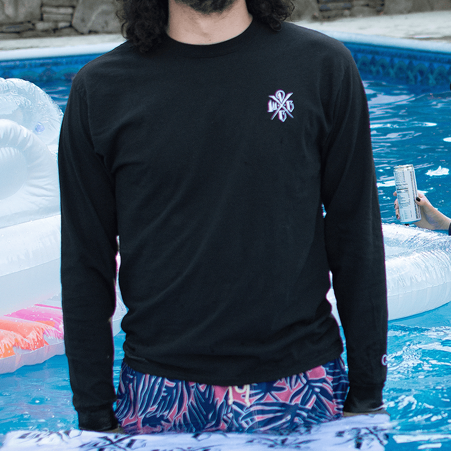 Image of DCWC EMBROIDERED CHAMPION LONG SLEEVE SHIRT