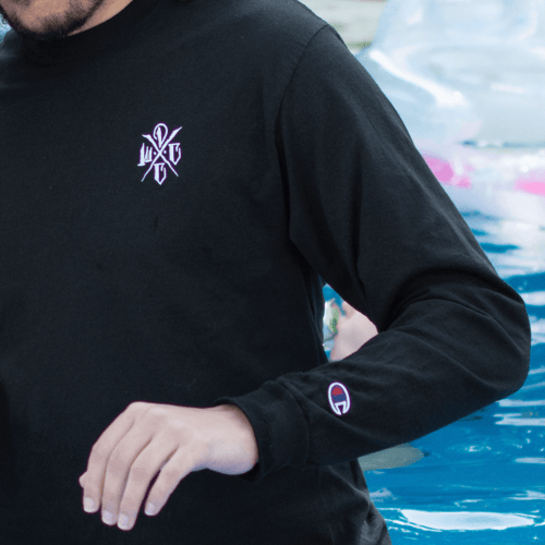 Image of DCWC EMBROIDERED CHAMPION LONG SLEEVE SHIRT